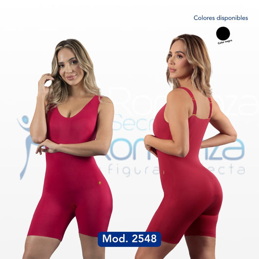 Mod.2548 Smart secret fashion tipo short con encaje en busto y tirantes